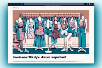 Jak nosić sukienki w stylu lat 90 w 2024 roku? Modowe inspiracje!
