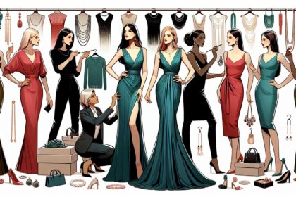 Jak dobierać dodatki do dopasowanych długich sukienek, by zachować elegancję?